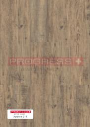 Кварц-виниловое покрытие (ПВХ плитка, виниловый ламинат) Progress/ Прогресс Клеевой винил Wood - 211 Country