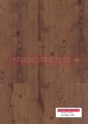 Кварц-виниловое покрытие (ПВХ плитка, виниловый ламинат) Progress/ Прогресс Клеевой винил Wood - 226 Old Larch Smoked