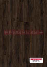 Кварц-виниловое покрытие (ПВХ плитка, виниловый ламинат) Progress/ Прогресс Клеевой винил Wood - 231 Morass Wood
