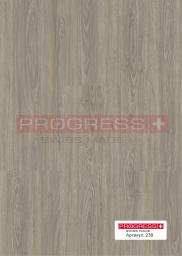Кварц-виниловое покрытие (ПВХ плитка, виниловый ламинат) Progress/ Прогресс Клеевой винил Wood - 238 Oak Mountain Grey