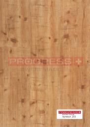 Кварц-виниловое покрытие (ПВХ плитка, виниловый ламинат) Progress/ Прогресс Клеевой винил Wood - 253 Pine Rustic
