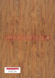Кварц-виниловое покрытие (ПВХ плитка, виниловый ламинат) Progress/ Прогресс Клеевой винил Wood - 254 Cherry