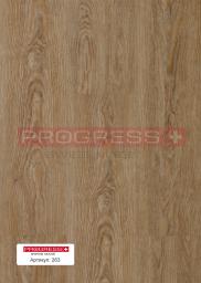 Кварц-виниловое покрытие (ПВХ плитка, виниловый ламинат) Progress/ Прогресс Клеевой винил Wood - 263 Cross Oak Nature