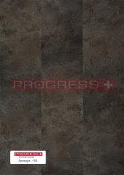 Кварц-виниловое покрытие (ПВХ плитка, виниловый ламинат) Progress/ Прогресс Stone - Lava