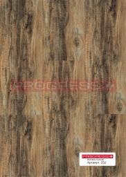 Кварц-виниловое покрытие (ПВХ плитка, виниловый ламинат) Progress/ Прогресс Wood - Pine Smoked