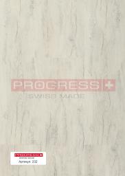 Кварц-виниловое покрытие (ПВХ плитка, виниловый ламинат) Progress/ Прогресс Wood - Pine White